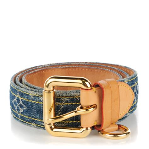 louis vuitton denim belt|louis vuitton denim pleaty.